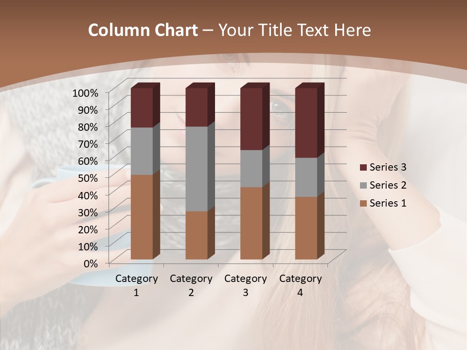 Infection Caucasian Headache PowerPoint Template