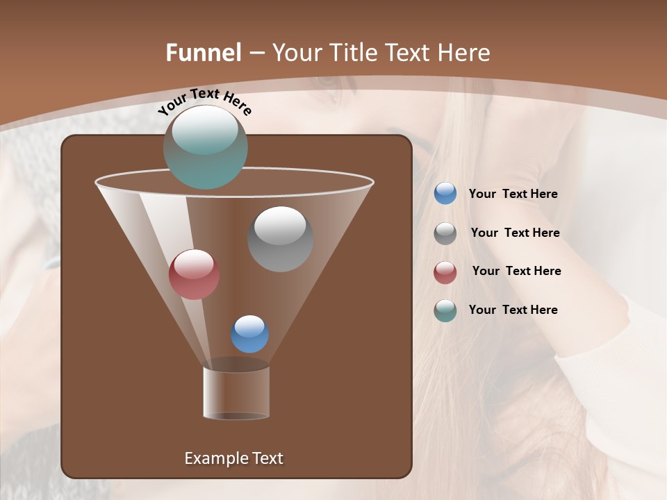 Infection Caucasian Headache PowerPoint Template