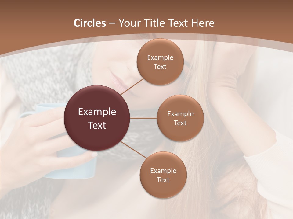 Infection Caucasian Headache PowerPoint Template