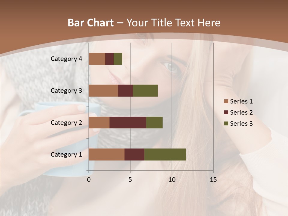 Infection Caucasian Headache PowerPoint Template