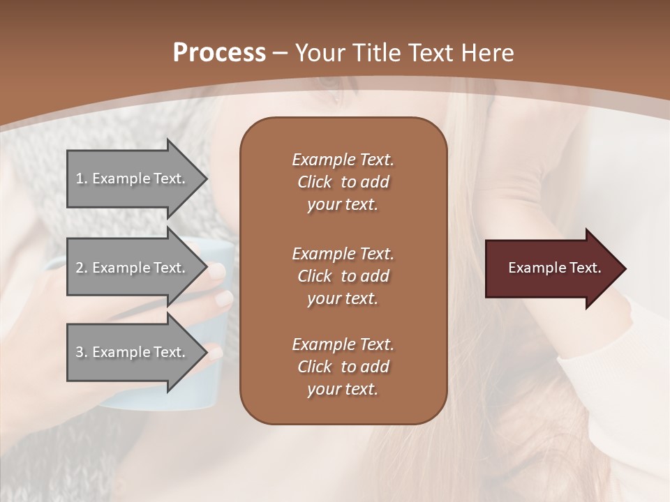Infection Caucasian Headache PowerPoint Template
