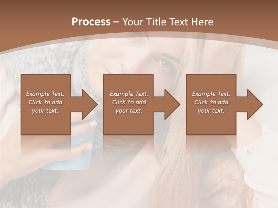 Infection Caucasian Headache PowerPoint Template