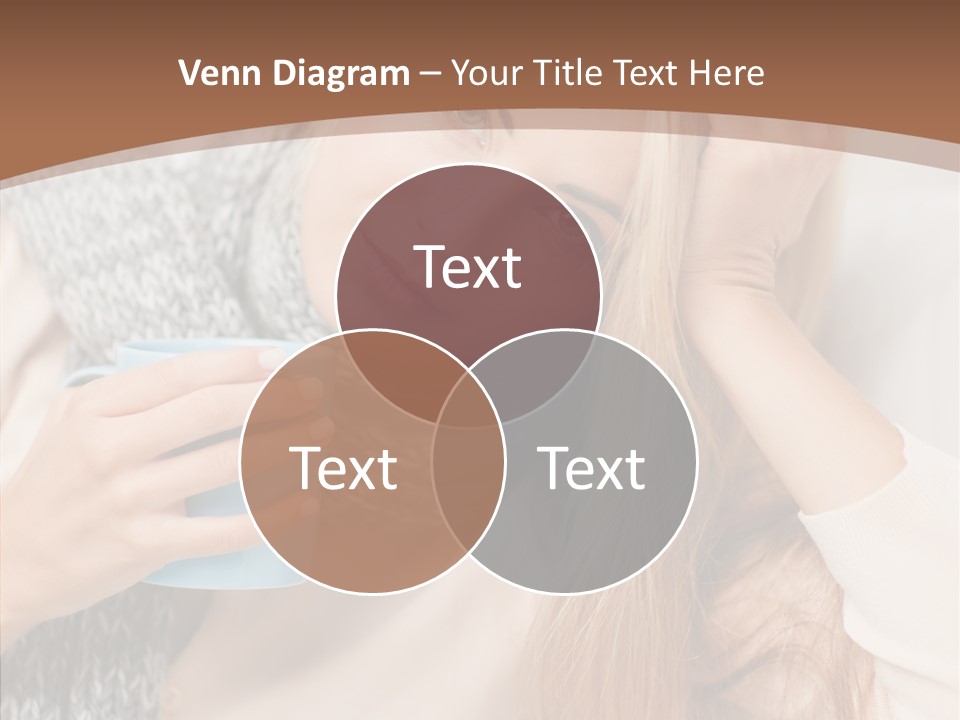 Infection Caucasian Headache PowerPoint Template