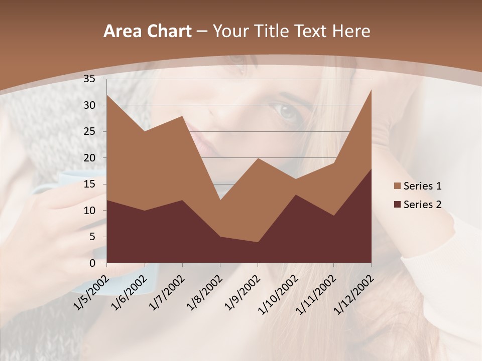 Infection Caucasian Headache PowerPoint Template