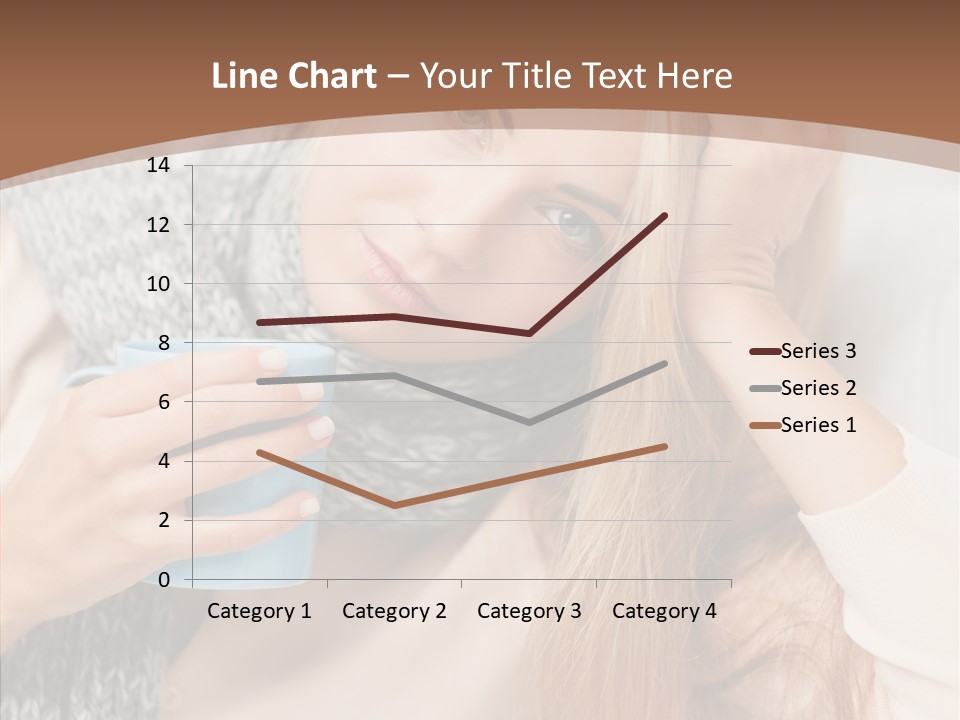 Infection Caucasian Headache PowerPoint Template