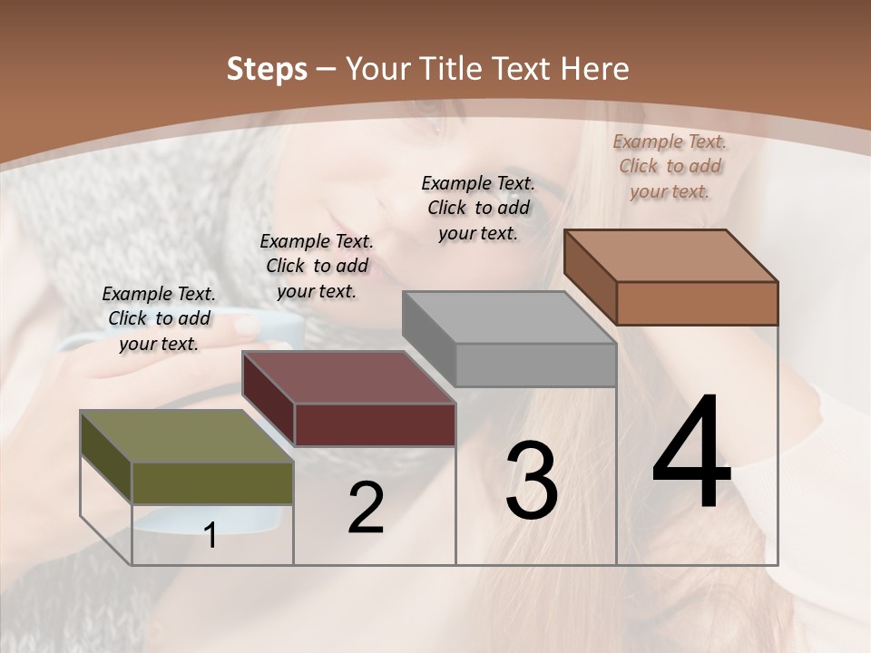 Infection Caucasian Headache PowerPoint Template