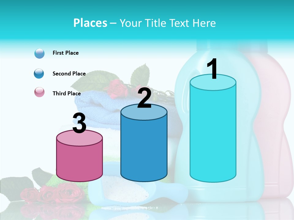 Shower Vacation Wash PowerPoint Template