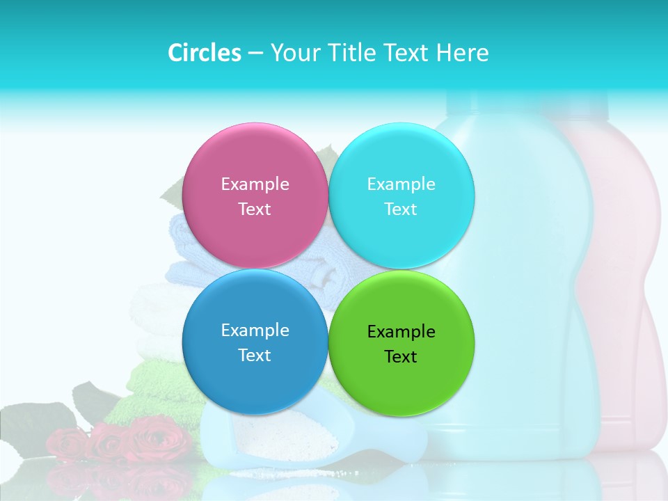 Shower Vacation Wash PowerPoint Template