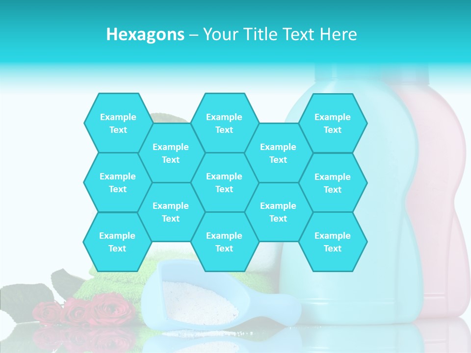 Shower Vacation Wash PowerPoint Template