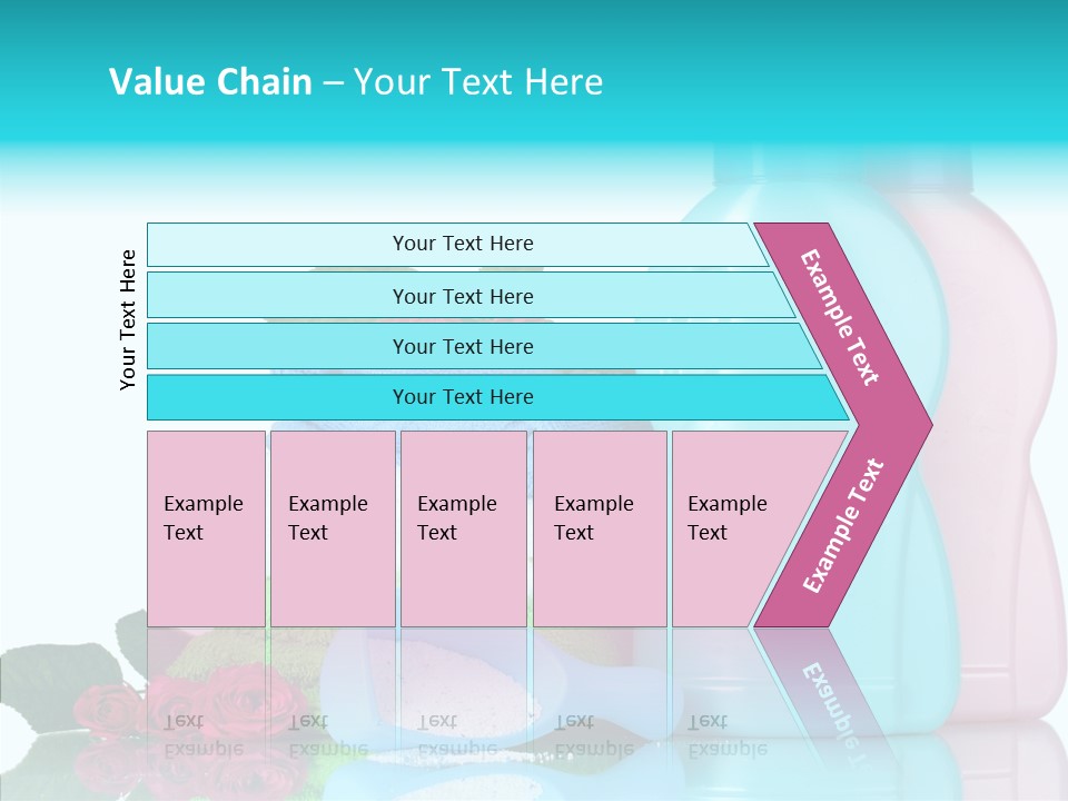 Shower Vacation Wash PowerPoint Template