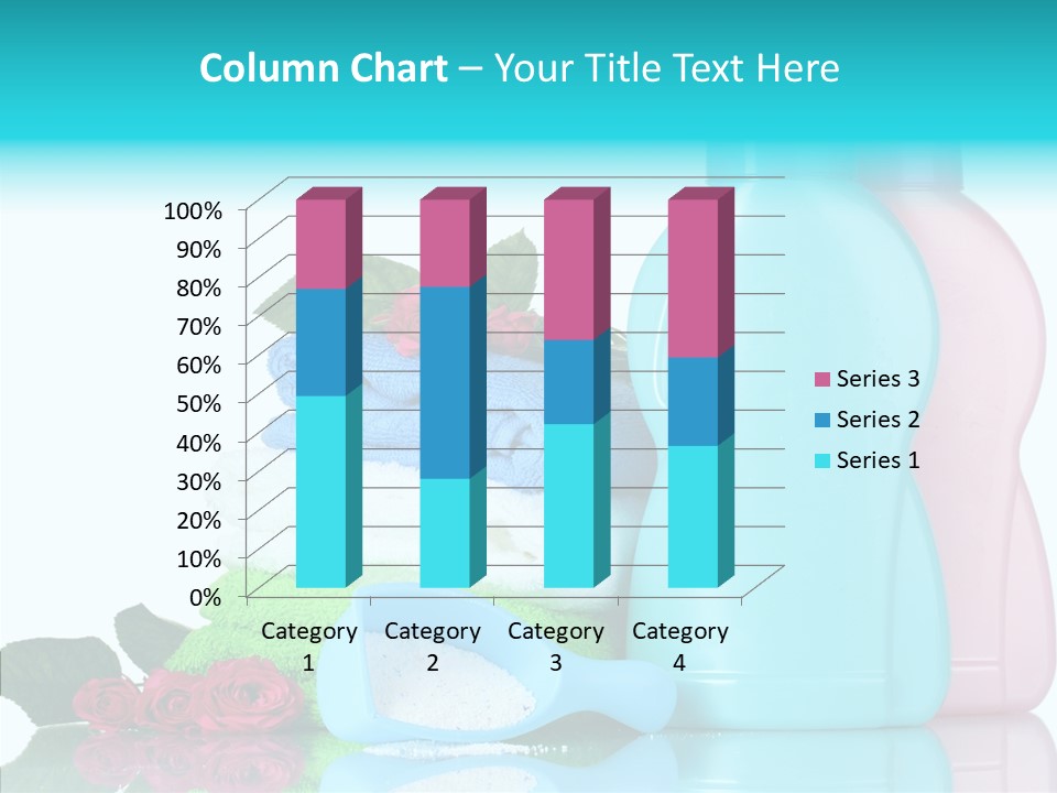 Shower Vacation Wash PowerPoint Template