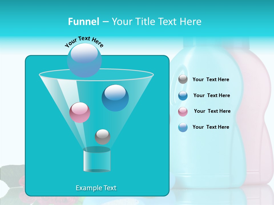 Shower Vacation Wash PowerPoint Template