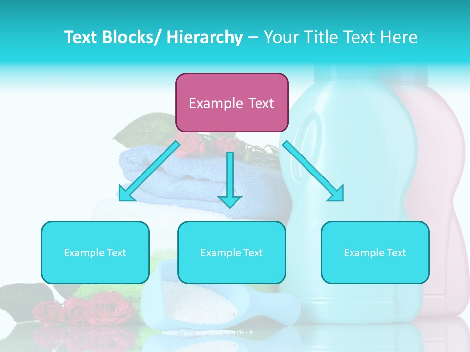 Shower Vacation Wash PowerPoint Template
