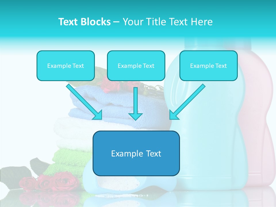 Shower Vacation Wash PowerPoint Template