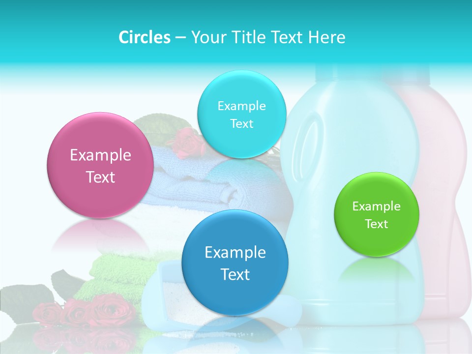 Shower Vacation Wash PowerPoint Template