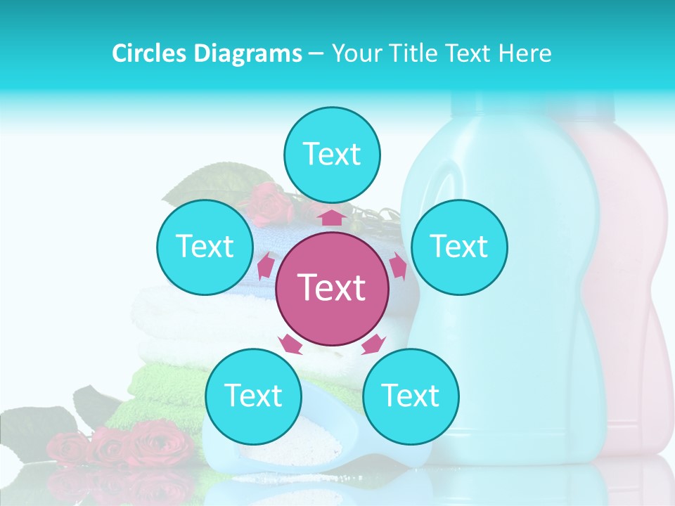 Shower Vacation Wash PowerPoint Template