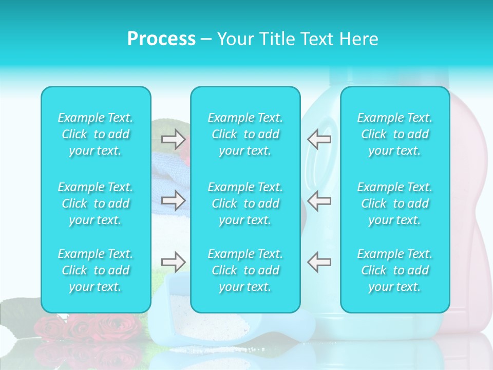 Shower Vacation Wash PowerPoint Template