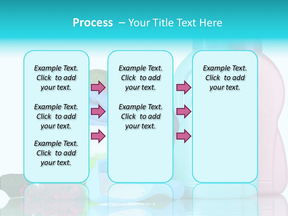 Shower Vacation Wash PowerPoint Template