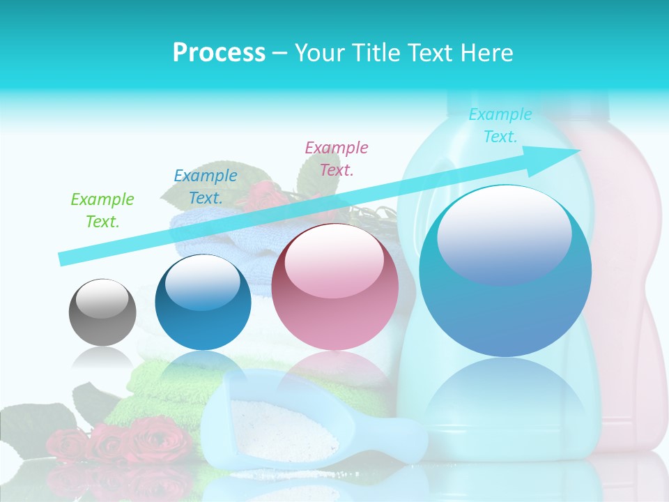 Shower Vacation Wash PowerPoint Template