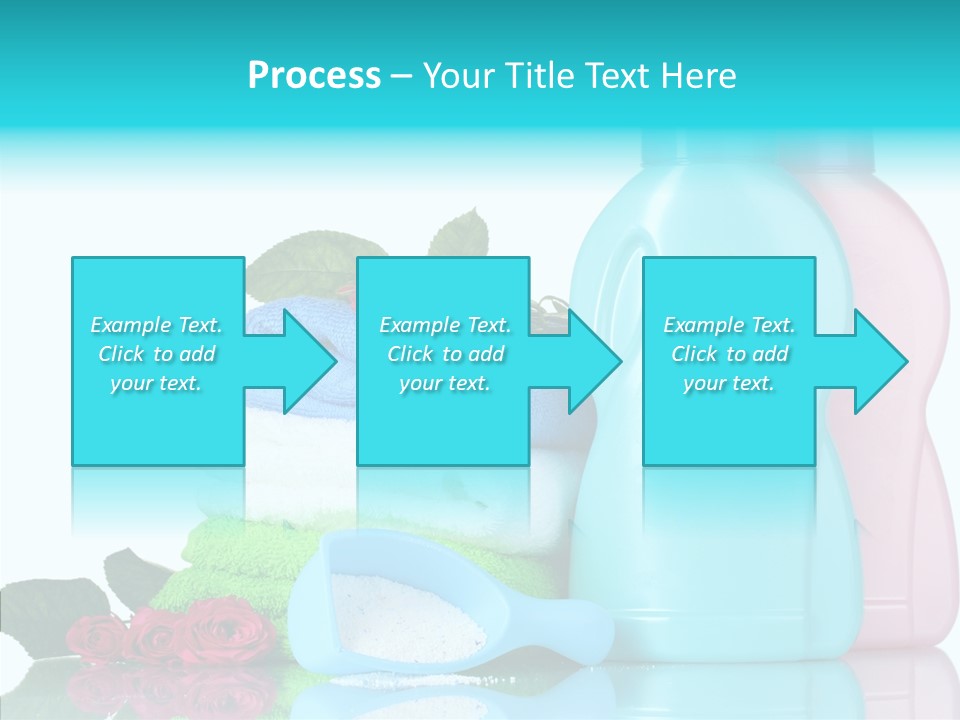 Shower Vacation Wash PowerPoint Template