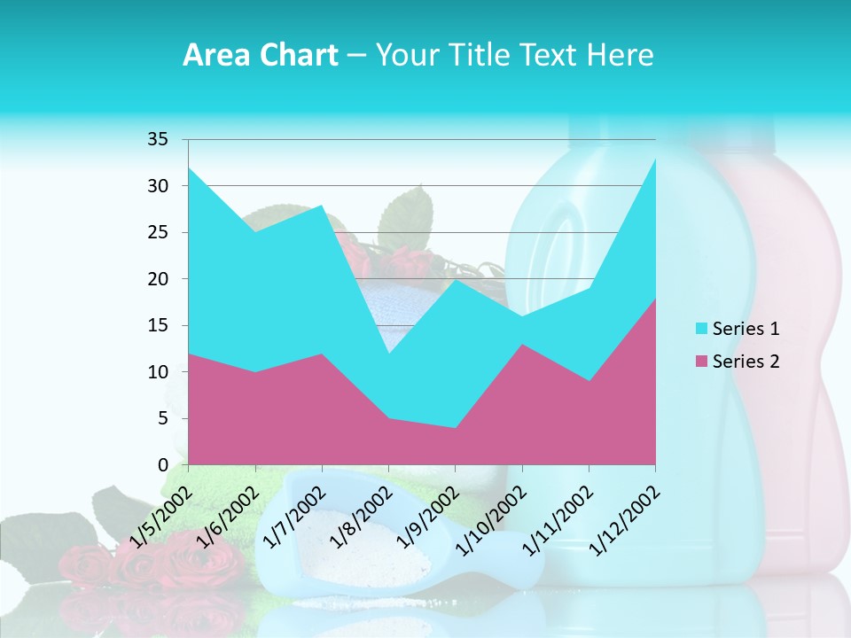 Shower Vacation Wash PowerPoint Template