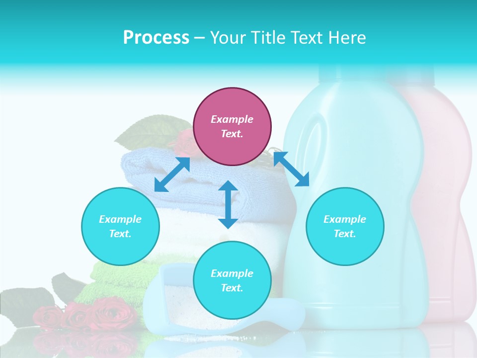 Shower Vacation Wash PowerPoint Template