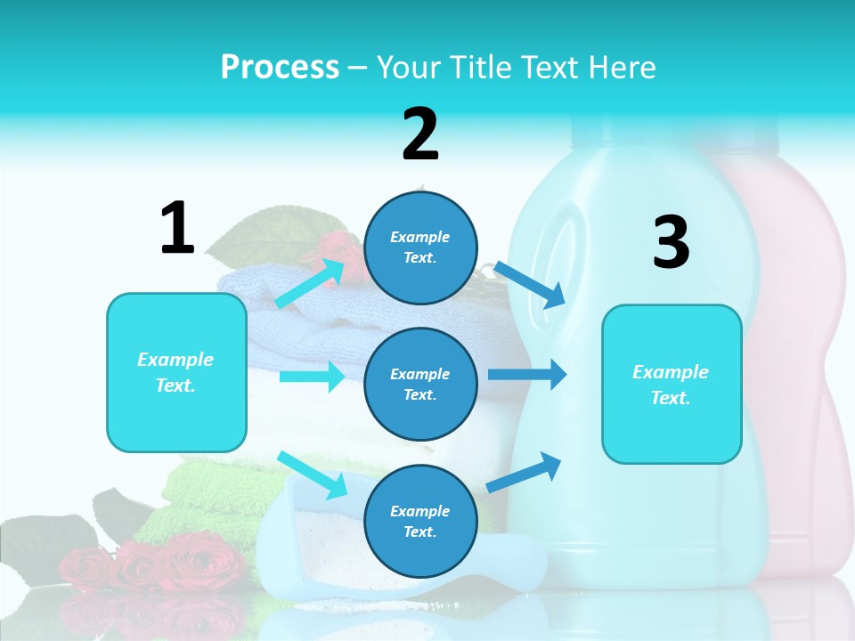 Shower Vacation Wash PowerPoint Template