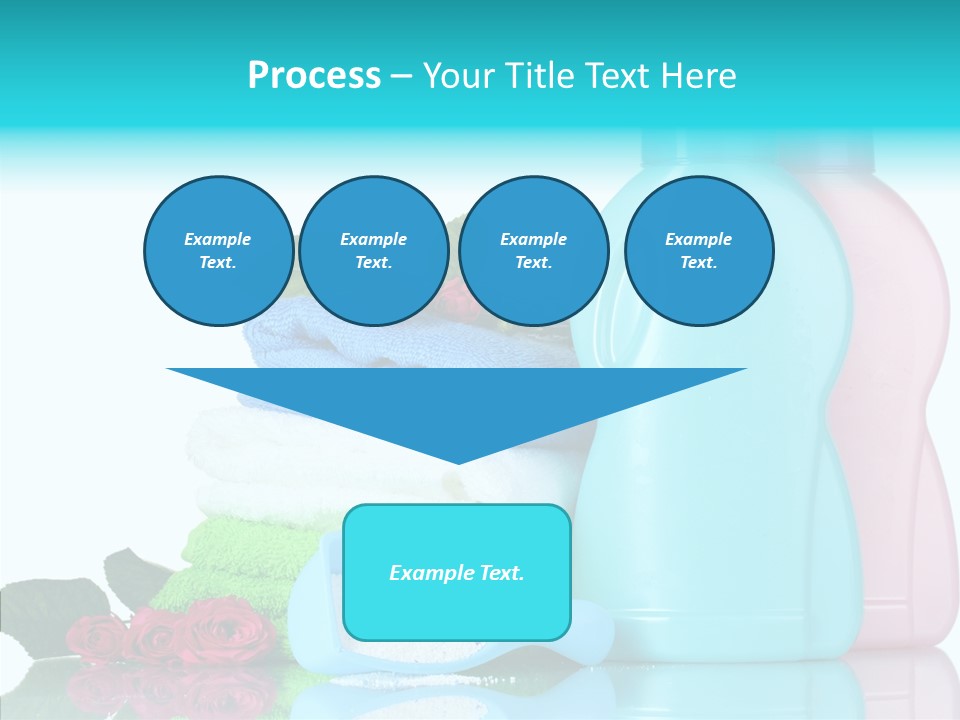 Shower Vacation Wash PowerPoint Template