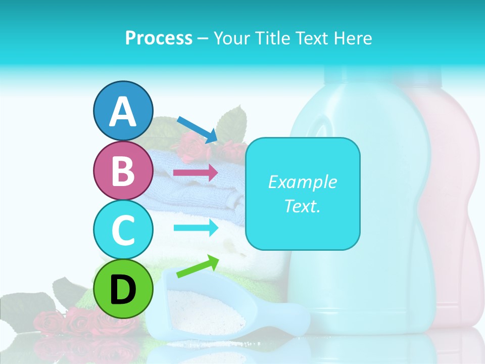 Shower Vacation Wash PowerPoint Template