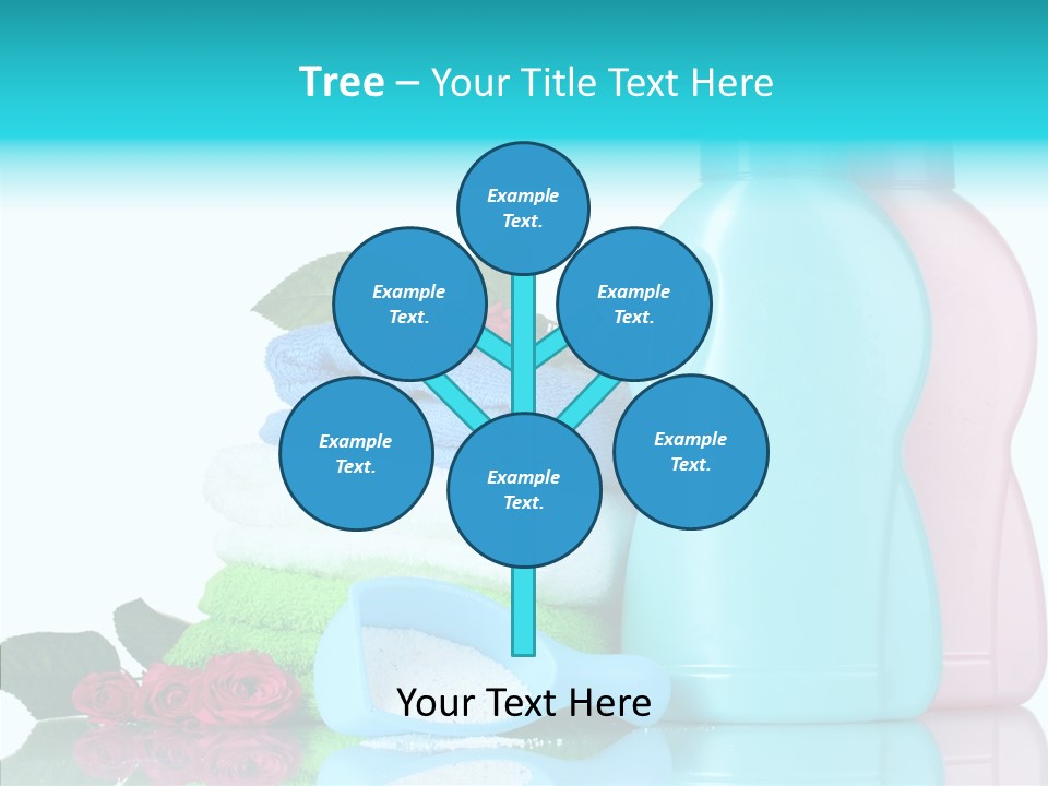 Shower Vacation Wash PowerPoint Template