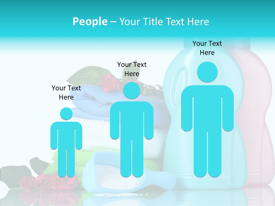 Shower Vacation Wash PowerPoint Template