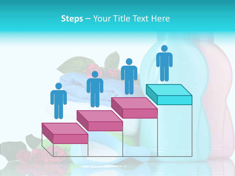 Shower Vacation Wash PowerPoint Template