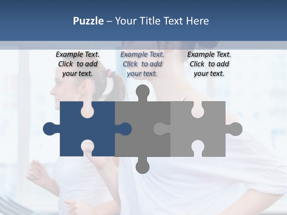 Muscles Fitness Group PowerPoint Template