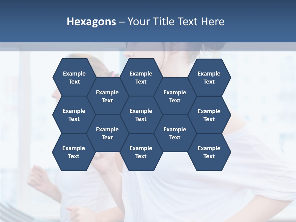 Muscles Fitness Group PowerPoint Template