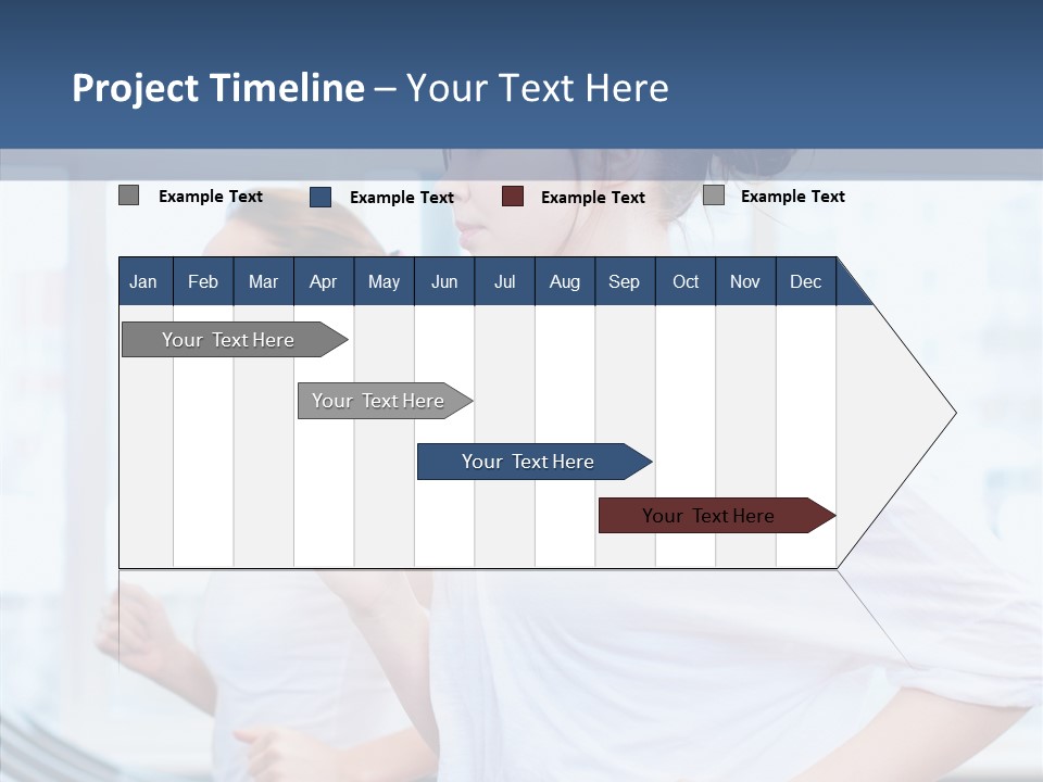 Muscles Fitness Group PowerPoint Template