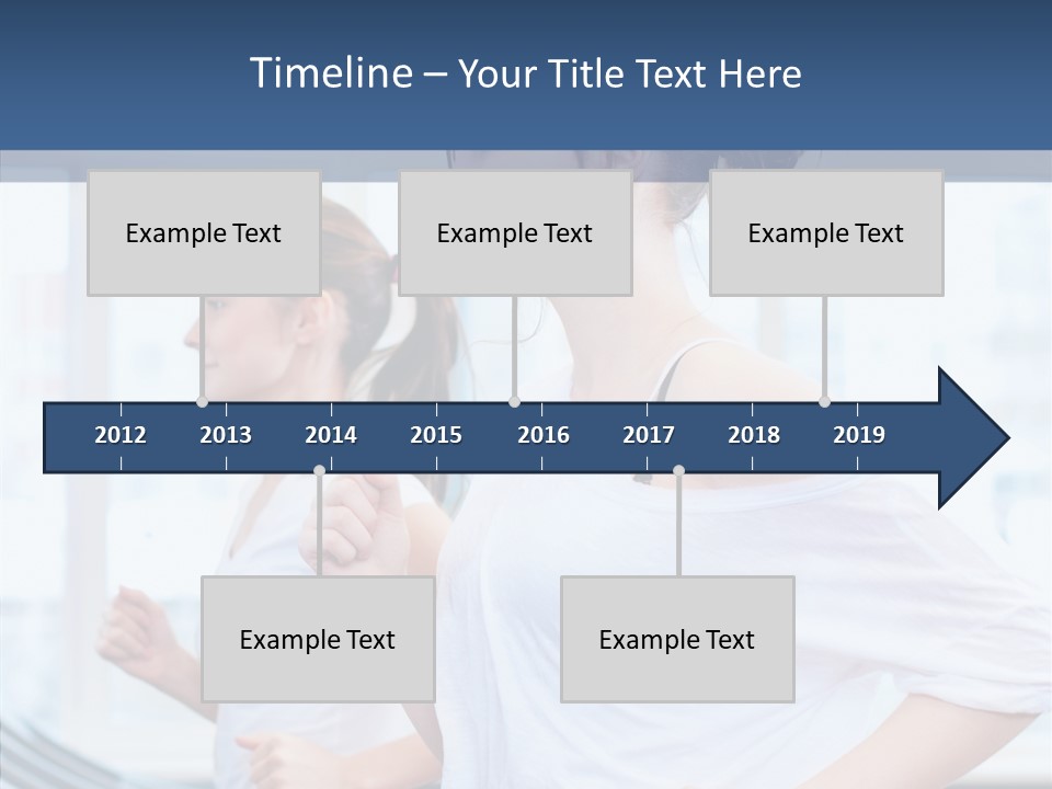 Muscles Fitness Group PowerPoint Template