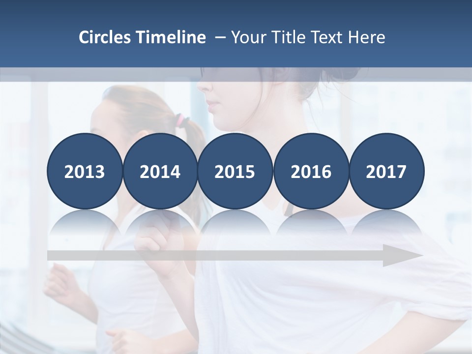 Muscles Fitness Group PowerPoint Template