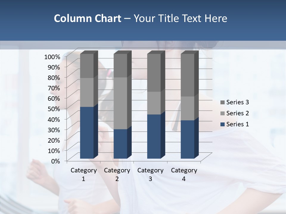 Muscles Fitness Group PowerPoint Template