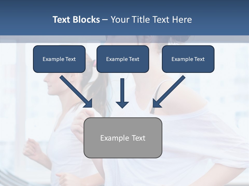 Muscles Fitness Group PowerPoint Template
