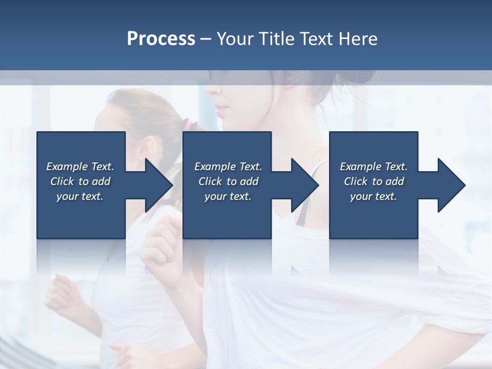 Muscles Fitness Group PowerPoint Template