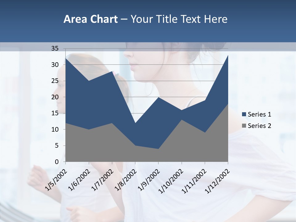 Muscles Fitness Group PowerPoint Template