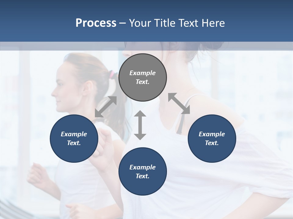 Muscles Fitness Group PowerPoint Template