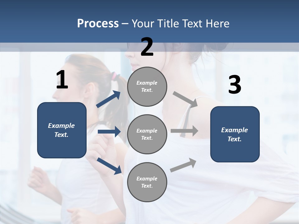 Muscles Fitness Group PowerPoint Template