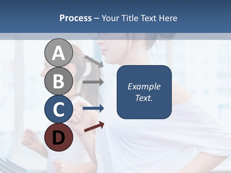 Muscles Fitness Group PowerPoint Template