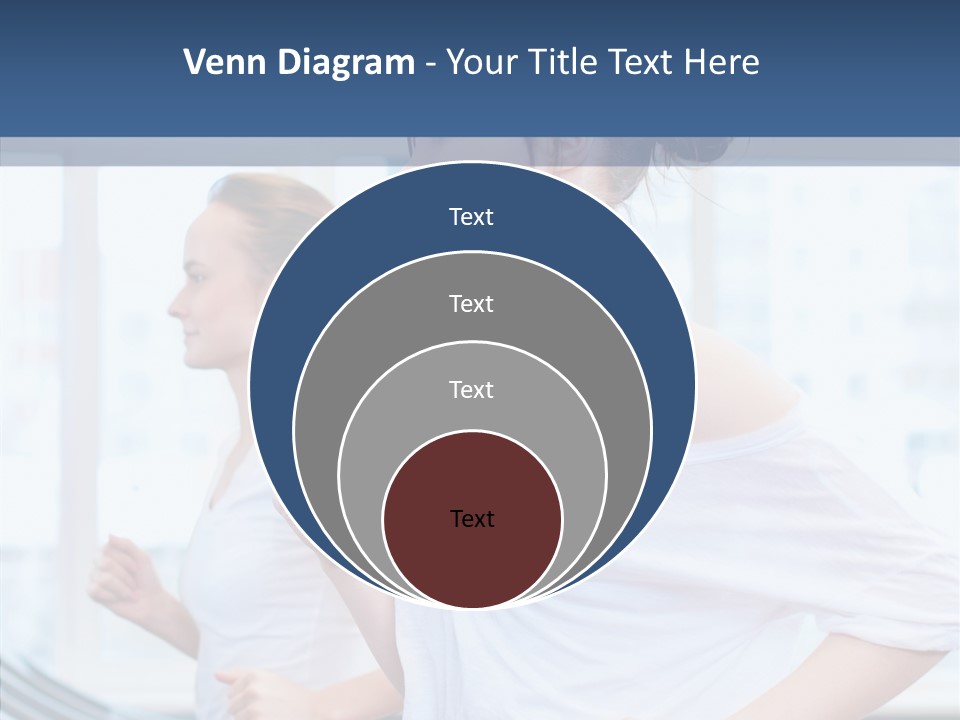 Muscles Fitness Group PowerPoint Template