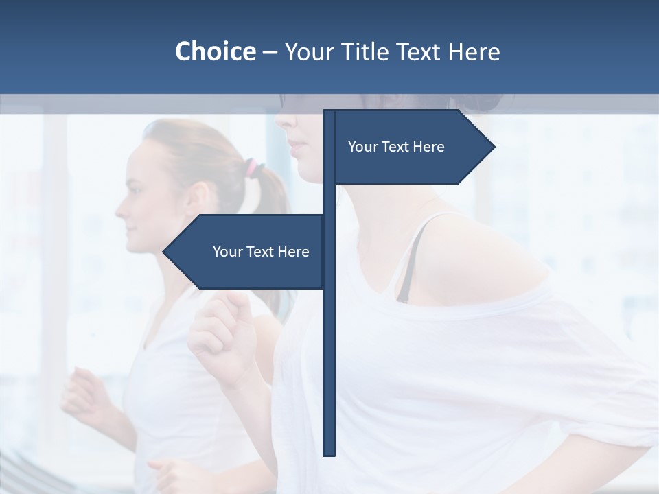 Muscles Fitness Group PowerPoint Template