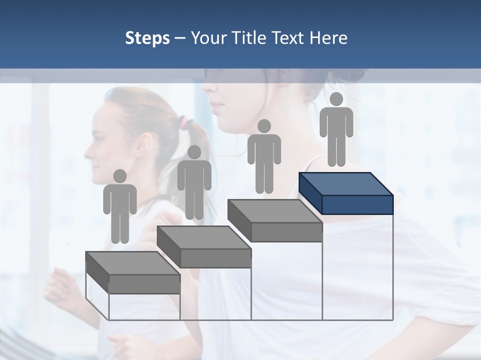 Muscles Fitness Group PowerPoint Template