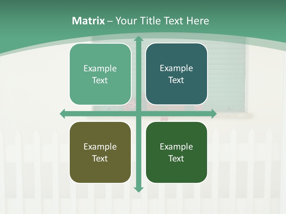 Exterior Summer Green PowerPoint Template