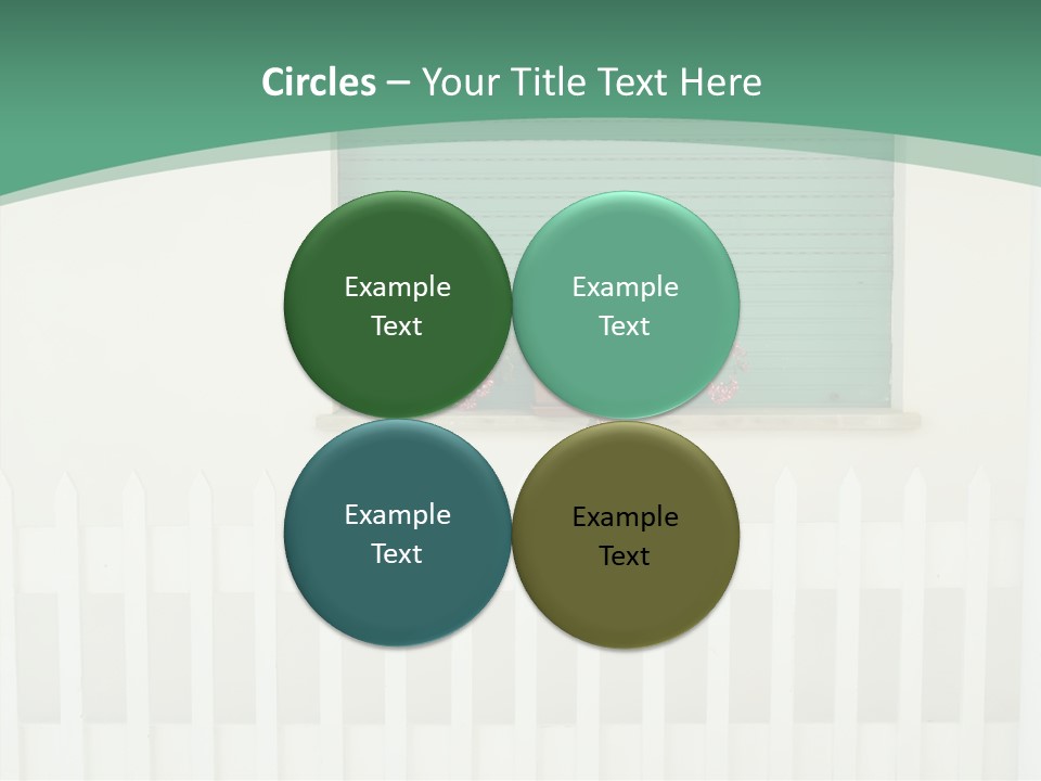 Exterior Summer Green PowerPoint Template