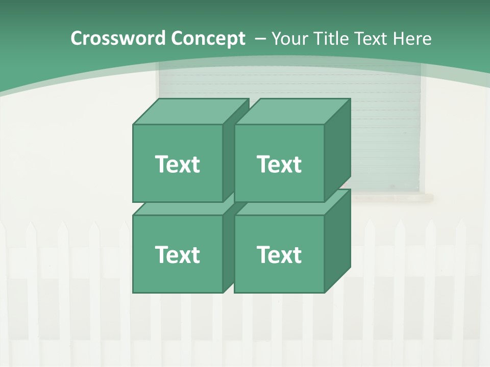 Exterior Summer Green PowerPoint Template
